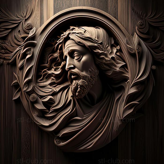 3D model st jesus (STL)